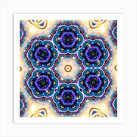 Psychedelic Fractal 1 Art Print