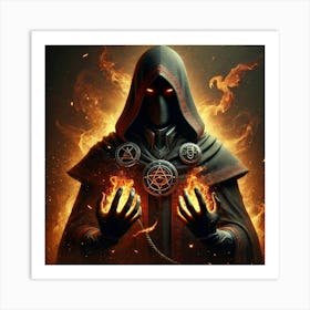 Ember Sage 1 Art Print