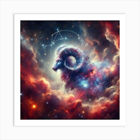 Aries Nebula #3 Art Print