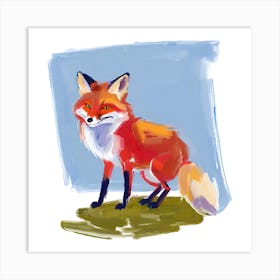 Red Fox 02 Art Print
