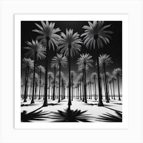 Palm Trees Art Print