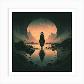 Man In A Hat Art Print