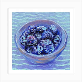 Blackberries Art Print