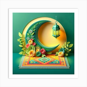 Muslim Holiday 6 Art Print