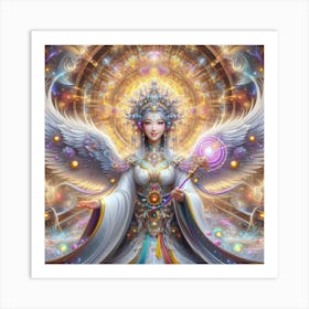 Angel Of Light 20 Art Print