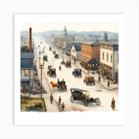 Early 20th Century ~ Reimagined Art Print