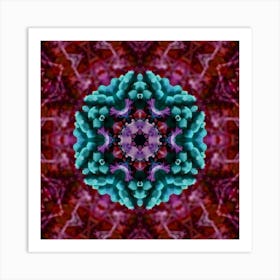 Berries mandala Art Print