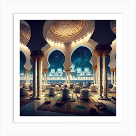 Islamic Mosque 4 Art Print