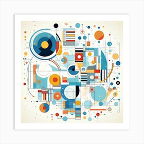 Abstract Geometric Design Art Print