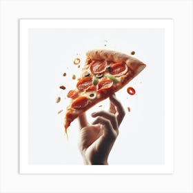 Pizza24 Art Print