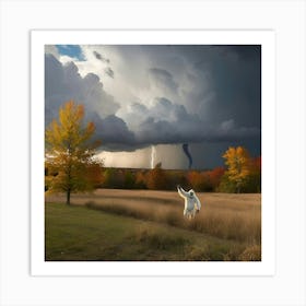 Tornadoes and Sasquatch Art Print