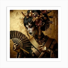 Geisha 197 Art Print