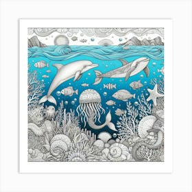 Under The Sea Art Print