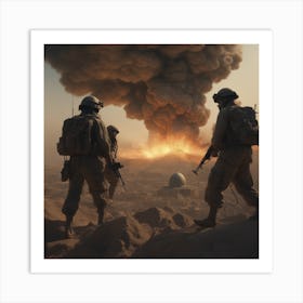 Iraq War 10 Art Print