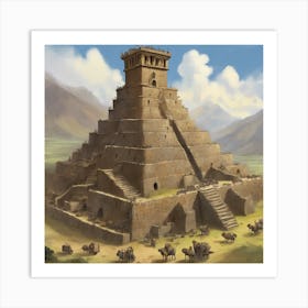 Great Pyramid Of Giza Art Print