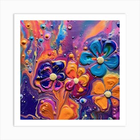 Abstract Painting 16 Art Print