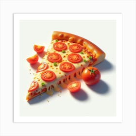 Pizza83 Art Print