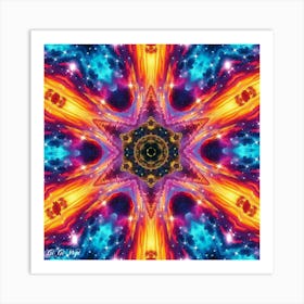 Star Mandala Art Print