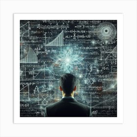 "Brilliance" A.I. Collection [Risky Sigma] Art Print