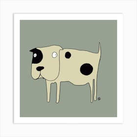 Spotted Doggy Art Print