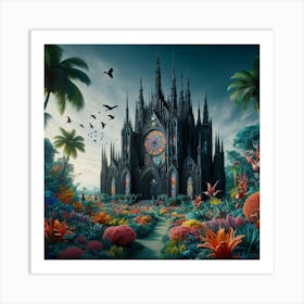 Cathedral In The Jungle Art Print