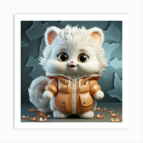 Cute Cat 29 Art Print