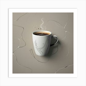 Coffee Cup 84 Art Print