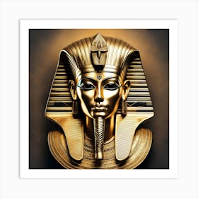 Pharaoh Mask 1 Art Print