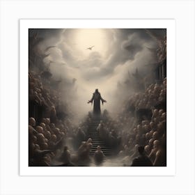 Throne Of Hell Art Print