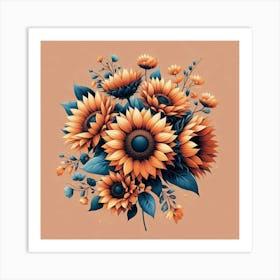 Sunflowers 2 Art Print