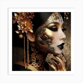 Asian Beauty 10 Art Print