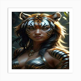 Tiger 4 Art Print