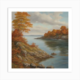 Rocky Shore 1 Art Print