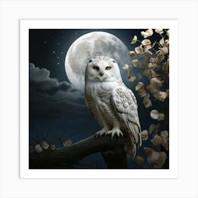 Snowy Owl Art Print