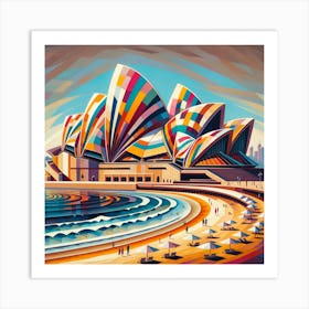Sydney Opera House 70 Art Print