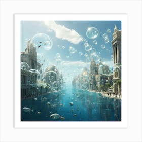 Cityscape Stock Videos & Royalty-Free Footage Art Print