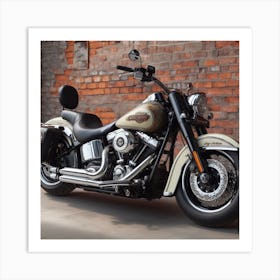 Harley Davidson Softail® Art Print