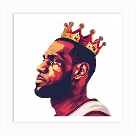 LeBron James 1 Art Print