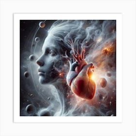 Heart Of The Universe 5 Art Print