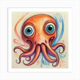 Octopus 119 Art Print