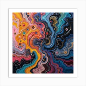 Abstract Painting 77 Poster