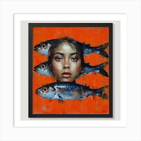 Sardine Art Print