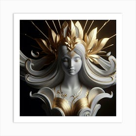 Goddess Of The Sun Art Print