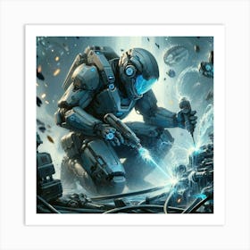 Aquashield Engineers Field Repair Art Print