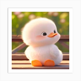 Little Duck Art Print