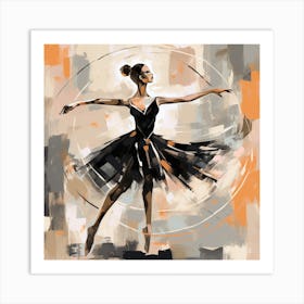 Ballerina 4 Art Print