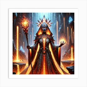 Chancellor Nerys Volkaris Mantlebound Power Art Print