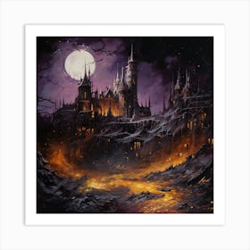 Dark Castle Art Print