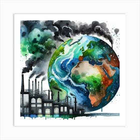 World Environment Day Concept Art Print