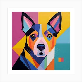 Australian Cattle Dog Art Print